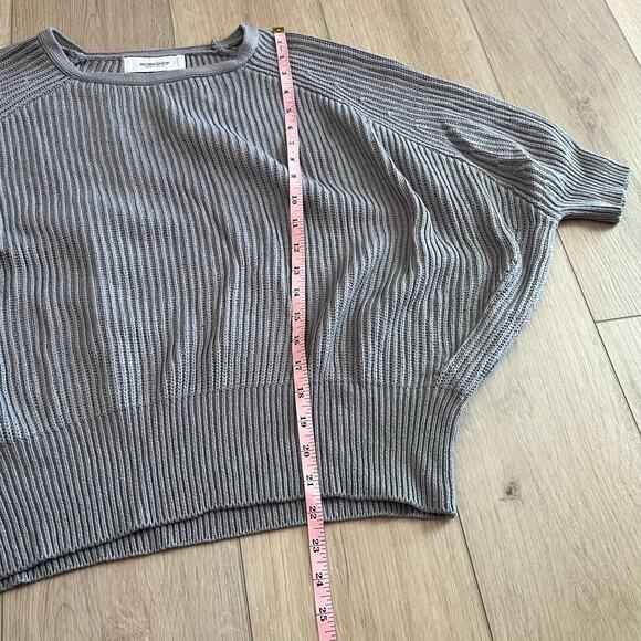 Workshop Women's Gray Dolman Knit Sweater Size Small - Picture 8 of 8